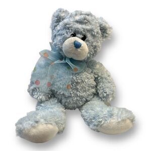 Ty Blue Bear Stuffed Animal 2007